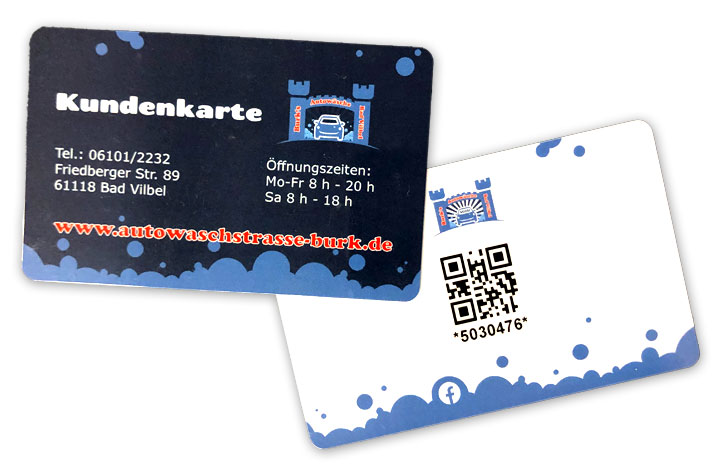 Rabatte und mehr mit Kundenkarte